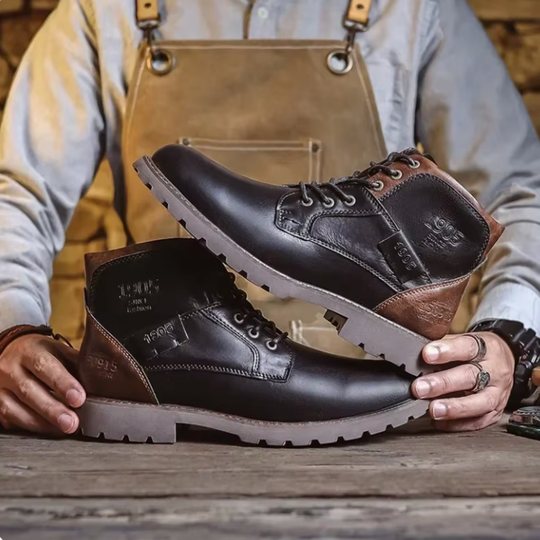Męskie Buty Sznurowane | Klasyczny Styl Vintage, Nowoczesny Codzienny Look