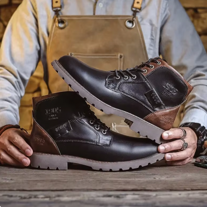 Męskie Buty Sznurowane | Klasyczny Styl Vintage, Nowoczesny Codzienny Look