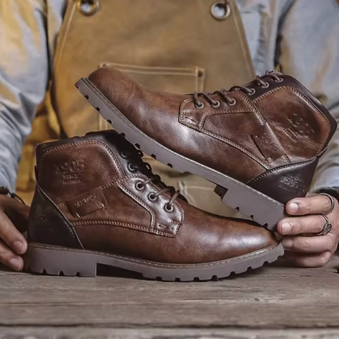 Męskie Buty Sznurowane | Klasyczny Styl Vintage, Nowoczesny Codzienny Look