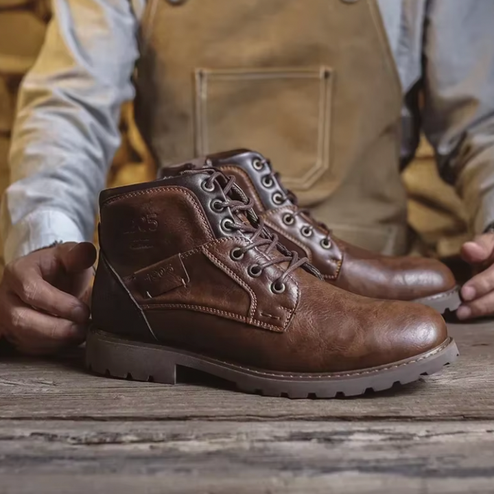 Męskie Buty Sznurowane | Klasyczny Styl Vintage, Nowoczesny Codzienny Look