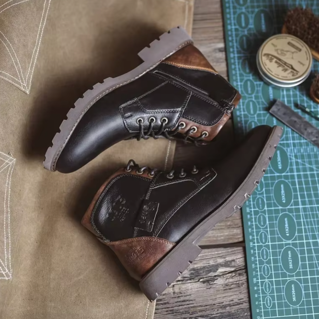 Męskie Buty Sznurowane | Klasyczny Styl Vintage, Nowoczesny Codzienny Look