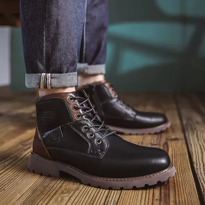 Męskie Buty Sznurowane | Klasyczny Styl Vintage, Nowoczesny Codzienny Look