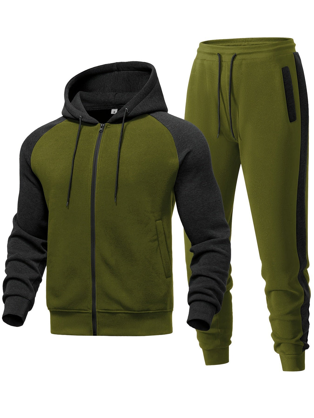 Męski dres – wygodna bluza z kapturem i spodnie dresowe