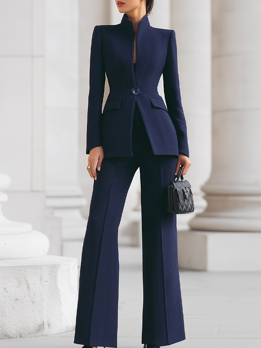 Lidia - Wytworny garnitur slim fit
