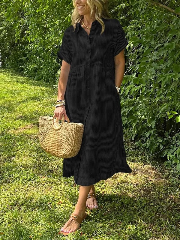 Barbara - Wygodna i codzienna maxi sukienka