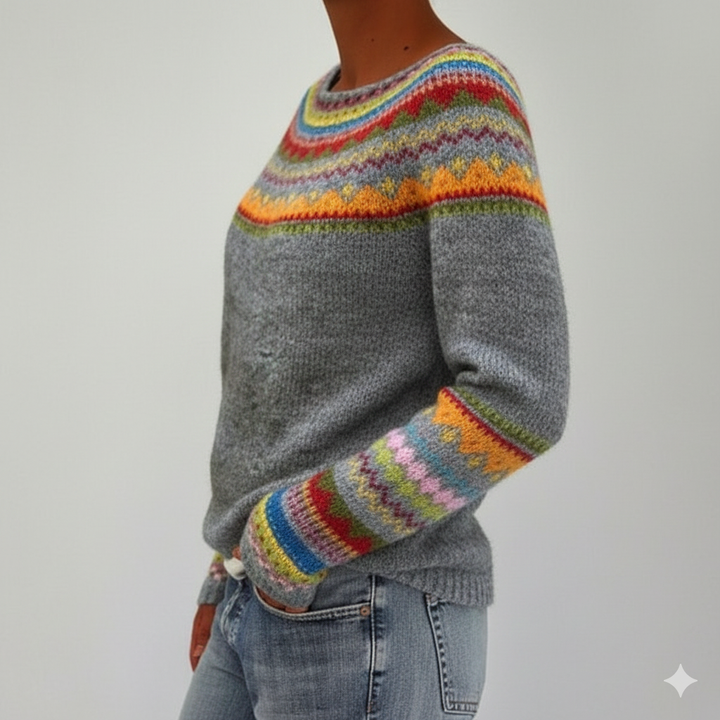 Mirosława | Skandynawski Sweter