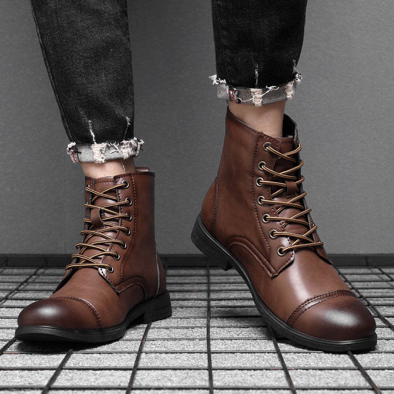 Męskie buty | Sznurowane obuwie z zamkniętym noskiem na co dzień