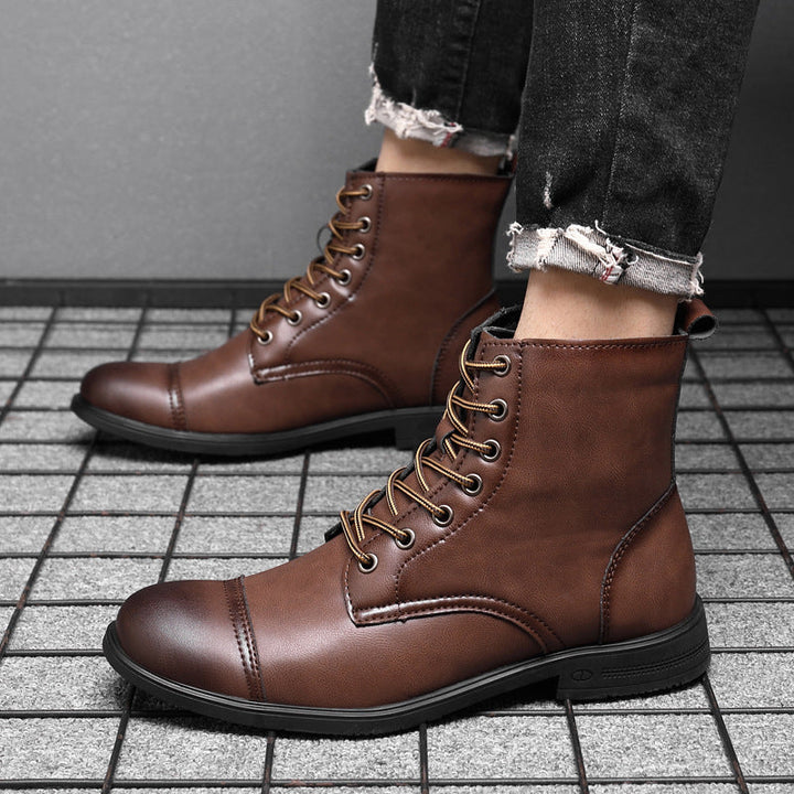 Męskie buty | Sznurowane obuwie z zamkniętym noskiem na co dzień