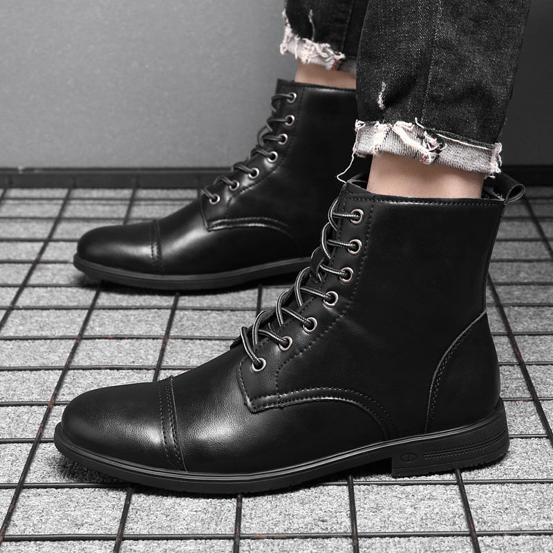 Męskie buty | Sznurowane obuwie z zamkniętym noskiem na co dzień