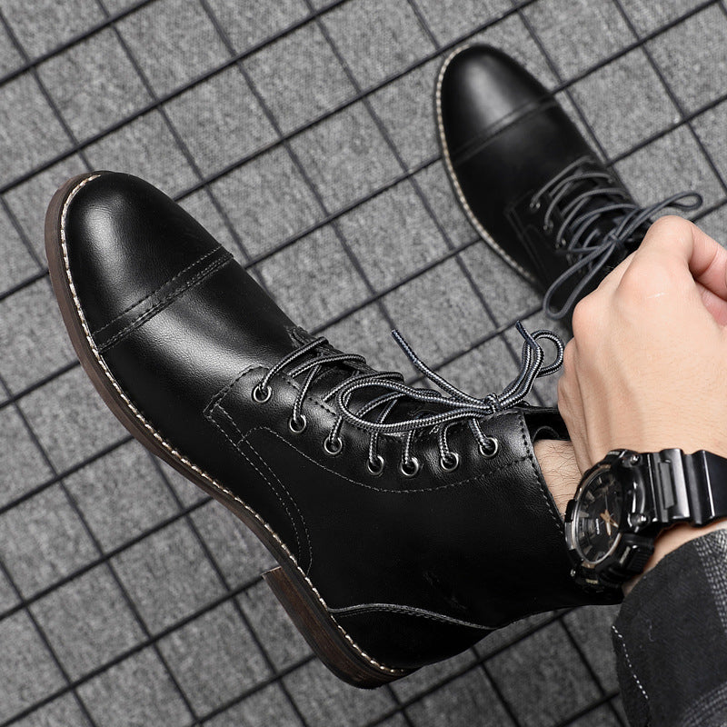 Męskie buty | Sznurowane obuwie z zamkniętym noskiem na co dzień