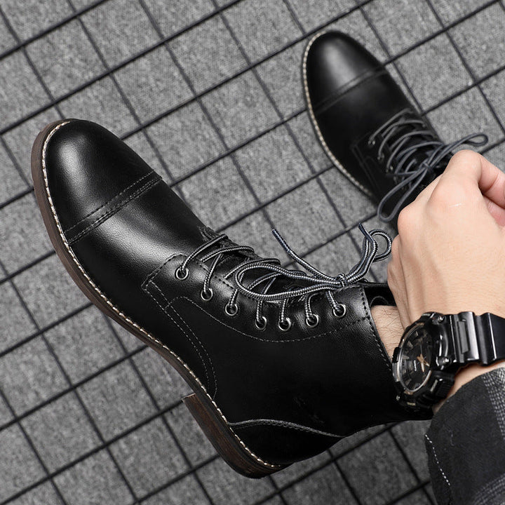 Męskie buty | Sznurowane obuwie z zamkniętym noskiem na co dzień