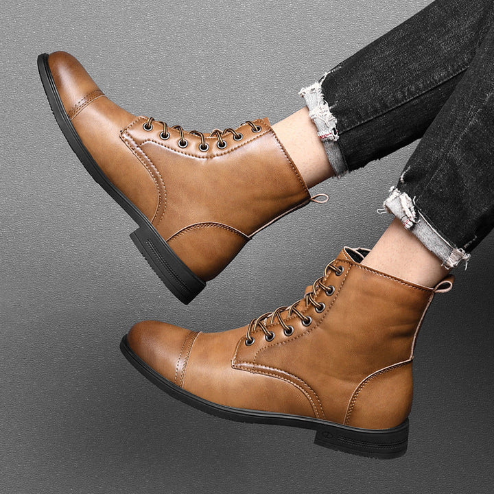 Męskie buty | Sznurowane obuwie z zamkniętym noskiem na co dzień