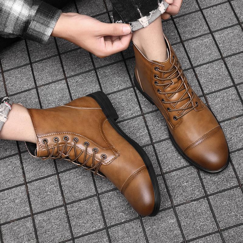 Męskie buty | Sznurowane obuwie z zamkniętym noskiem na co dzień