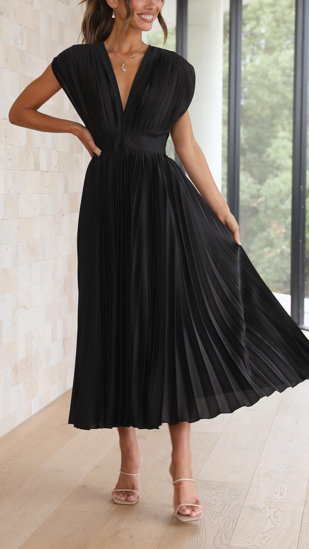 Halina - Zwiewna i Elegancka Sukienka