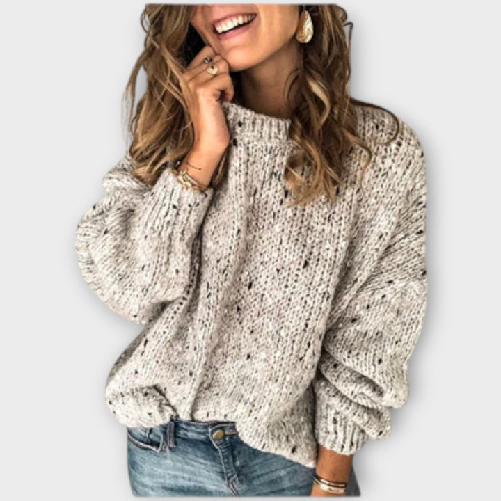 Bogusława | Przytulny Retro Sweter